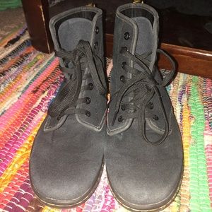 Dr. Marten canvas ankle boot